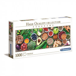 Clementoni Jigsaw Puzzle, Healthy Veggie Design, 1000 Pieces