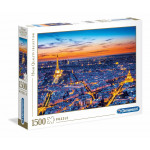 Clementoni Puzzle , High Quality Collection Paris View  , 1500 Pieces