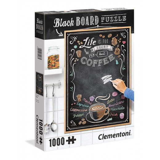 Clementoni Blackboard Jigsaw Puzzle, 1000 Pieces