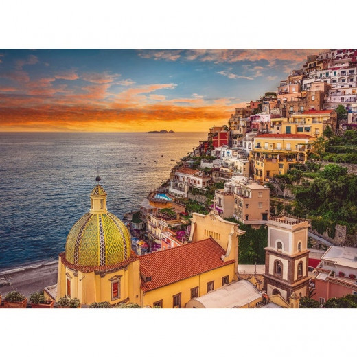 Clementoni Puzzle, Positano Village Design, 1000 Pieces