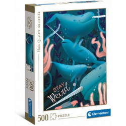 Clementoni Puzzle , High Quality Collection Narwhal , 500 Pieces