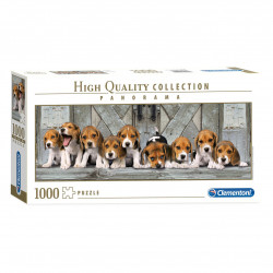 Clementoni Panorama Puzzle Beagles Design, 1000 Pieces