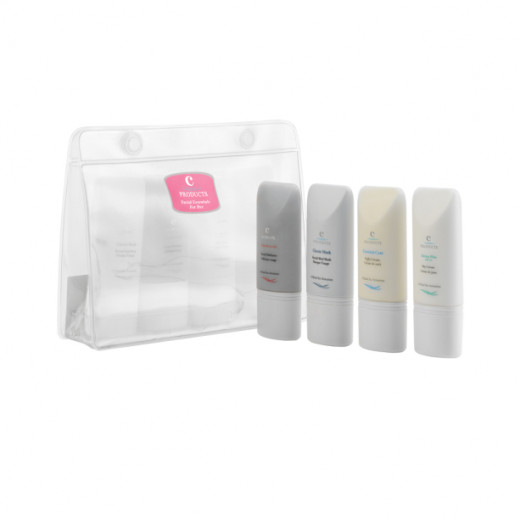 C-Products Facial Essentials Care Set, 4 Pieces