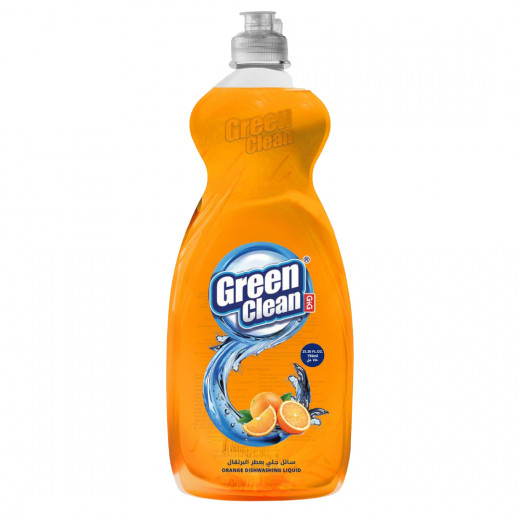 Al Emlaq Green Clean Dish Washing, Orange Fragrance, 750 Ml