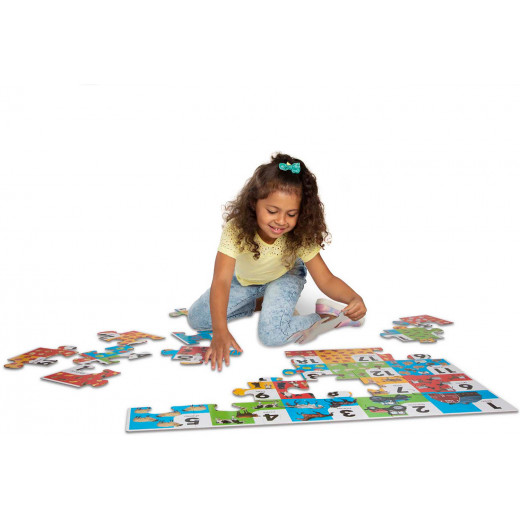 Melissa & Doug Number Train Floor Puzzle