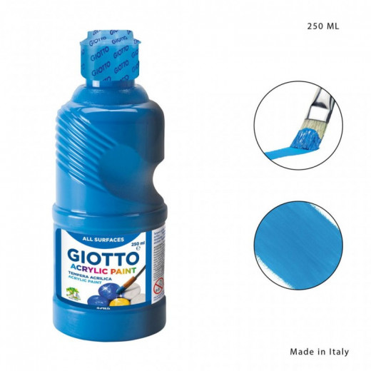 Giotto Acrilic Cya, 250 ml