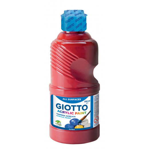Giotto Acrilic Red, 250 ml