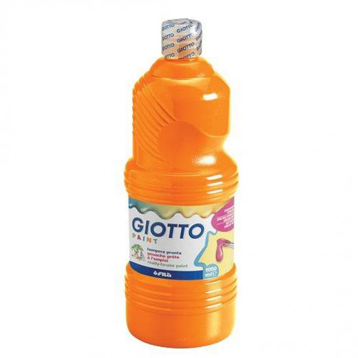 Giotto Gouache Ready to Use, 1000 ml ,Orange