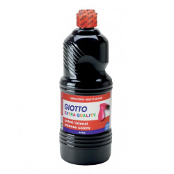 Giotto Gouache Ready to Use ,1000 ml ,Black