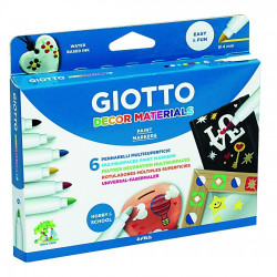 Giotto Decor Materials, 6 Pcs