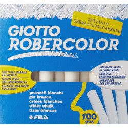 Giotto Robercolor Chalk, White, Pack of 100