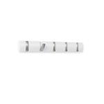 Umbra Flip Hooks Wall Rail, White Color