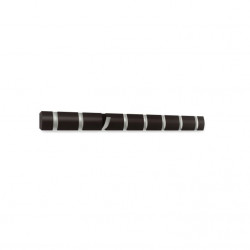 Umbra flip hooks wall rail, espresso color