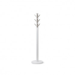 Umbra flapper coat hanger, white color