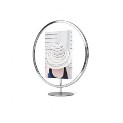 Umbra round photo frame, silver 5*7 cm