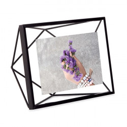 Umbra square photo frame, black 4*6 cm