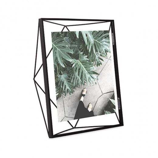 Umbra square photo frame, black 8*10 cm