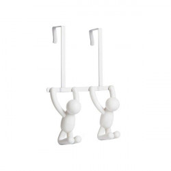 Umbra buddy double over the door hook, white color