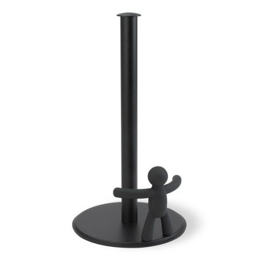 Umbra Buddy Kitchen Towel Holder, Black Color