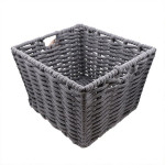 Weva taylor cotton storage basket ,charcoal