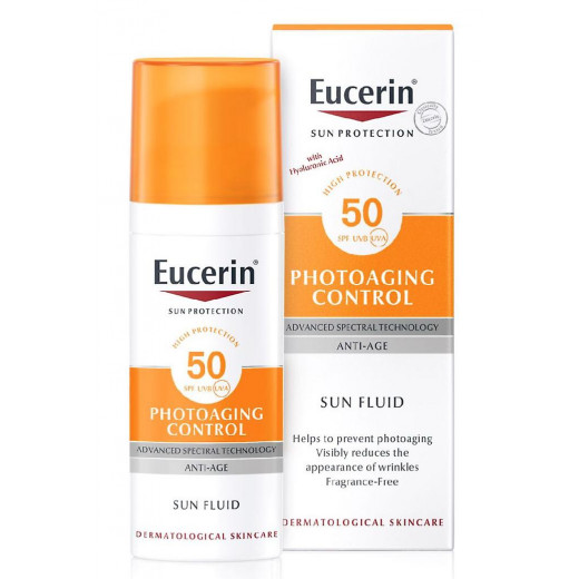 Eucerin Sun Fluid Age Control, 50Ml, SPF50+