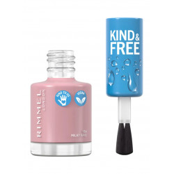 Rimmel London Kind and Free Clean Nail Polish, Light Pink Color 154, 8 Ml