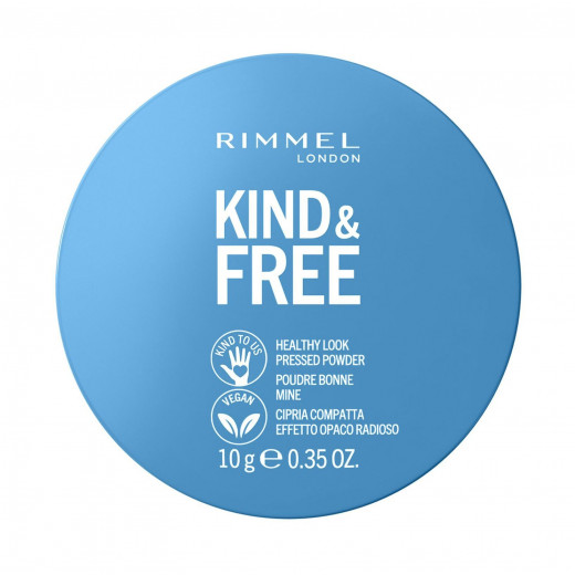 Rimmel London Kind and Free Pressed Powder, 010 Fair, 10 Gram