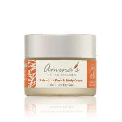 Amina's Organic Calendula Face & Body Cream, 120 Ml