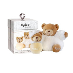 Kaloo Eau De Senteur Spray and Free Fluffy Bear, White Color, 50 Ml