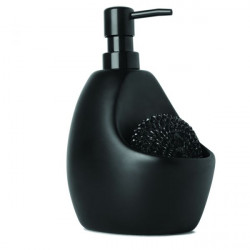 Umbra Soap Dispenser With Sponge, Black Color