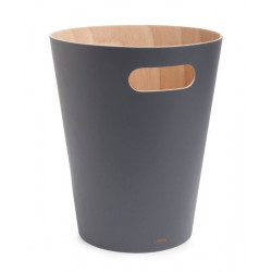 Umbra woodrow can, dark grey color