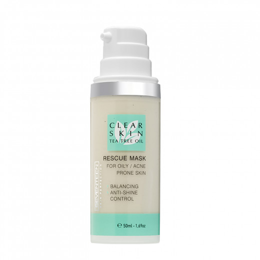 Seventeen Clear Skin Rescue Mask, 50 Ml