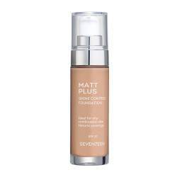 Seventeen Matt Plus Liquid Foundation, Caramel Color Number 06, 30 Ml