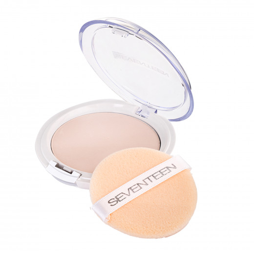 Seventeen Natural Silky Transparent Compact Powder, Number 01