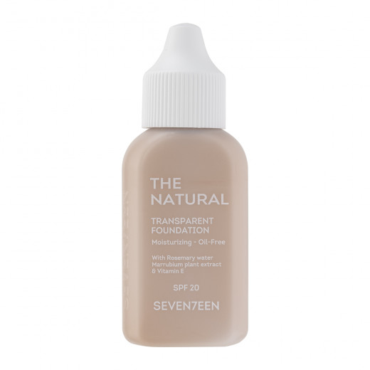 Seventeen The Natural Transparent Foundation, Number 03, 35 Ml