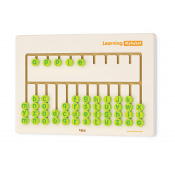 Viga Wall Toy, Learning Alphabet