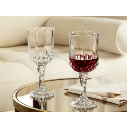 Madame Coco Audrey Tall Drinking Glasses, Set of 4 Pieces, 220 Ml