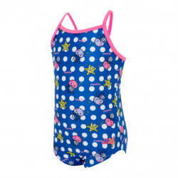 Zoggs Yaroomba Floral Girls Swimwear, One Piece