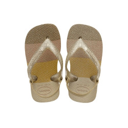 Havaianas Baby Palette Glow Flip Flop, Sand Grey