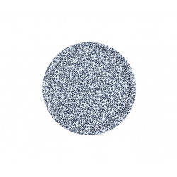 Madame Coco Rêve Bleu Fleur Sauvage Round Tray, 36.5 Cm