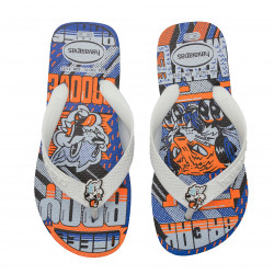 Havaianas Kids Top Graffiti Flip Flop, Blue Star Color