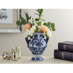 Madame Coco Lille Bleu Blanc Vase