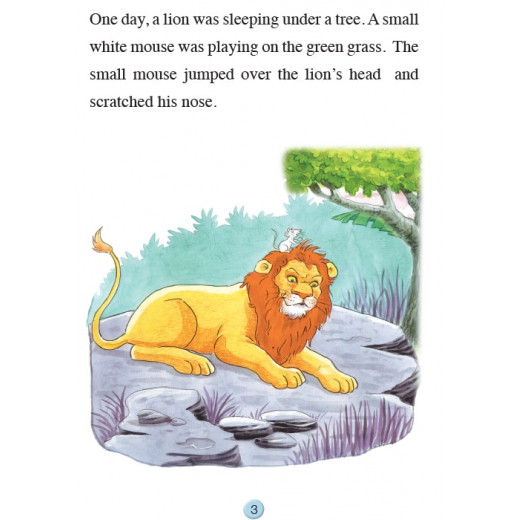 Dar Al Manhal Better Reader 3B: The Lion & The Mouse, 16 Pages