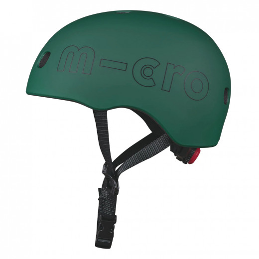 Micro PC Children's Helmet, Forest Green Design, Size Medium