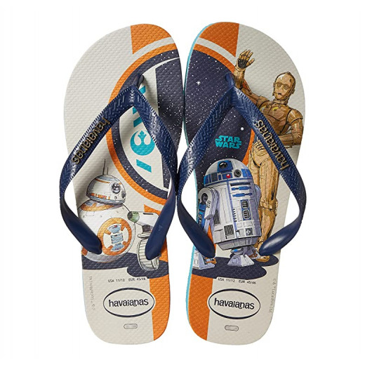 Havaianas Stars Wars Flip Flop, Blue Color