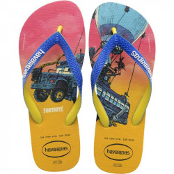 Havaianas Top Fortnite Flip Flop, Citrus Yellow Color, Size 33/34