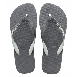 Havaianas Top Mix Flip Flop, Steel Grey Color, Size 37/38