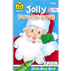 School Zone Jolly Dot-To-Dots Tablet Workbook