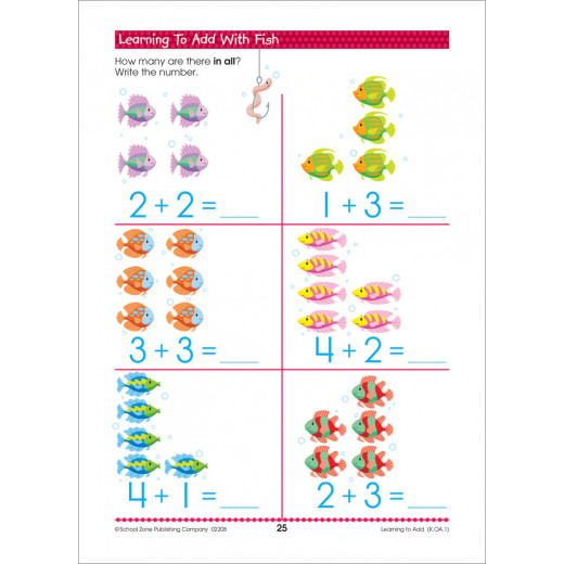 Math Readiness Grades K-1 Workbook