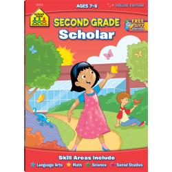 School Zone Second Grade Scholar Workbook